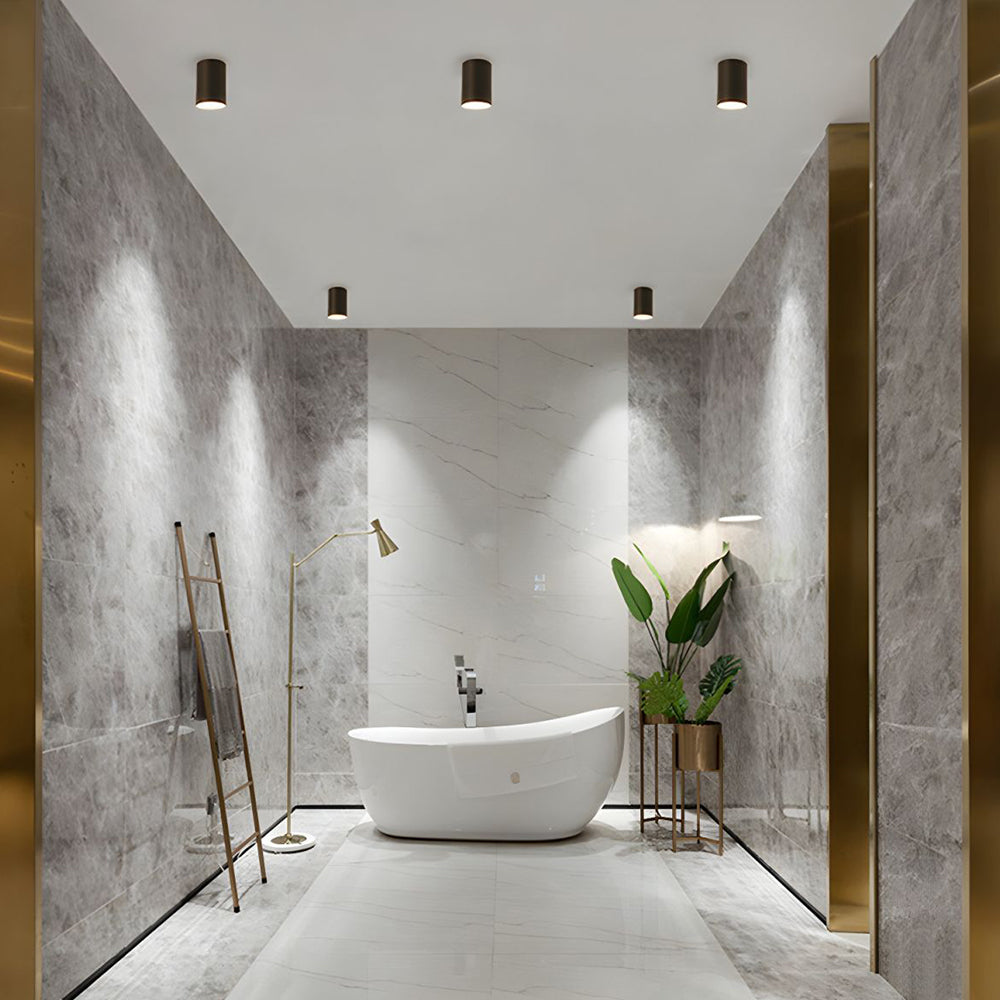 Compact Aluminum LED Ceiling Downlights For Hallway