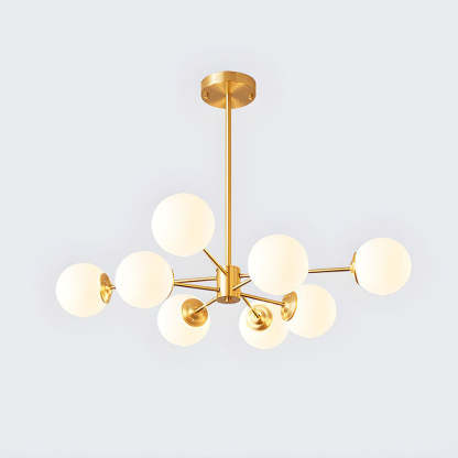 Modern Gold Luxury Brass Chandelier Light For Bedroom