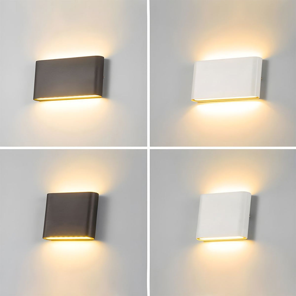 Modern Aluminum Up Down LED Outdoor Wall Light