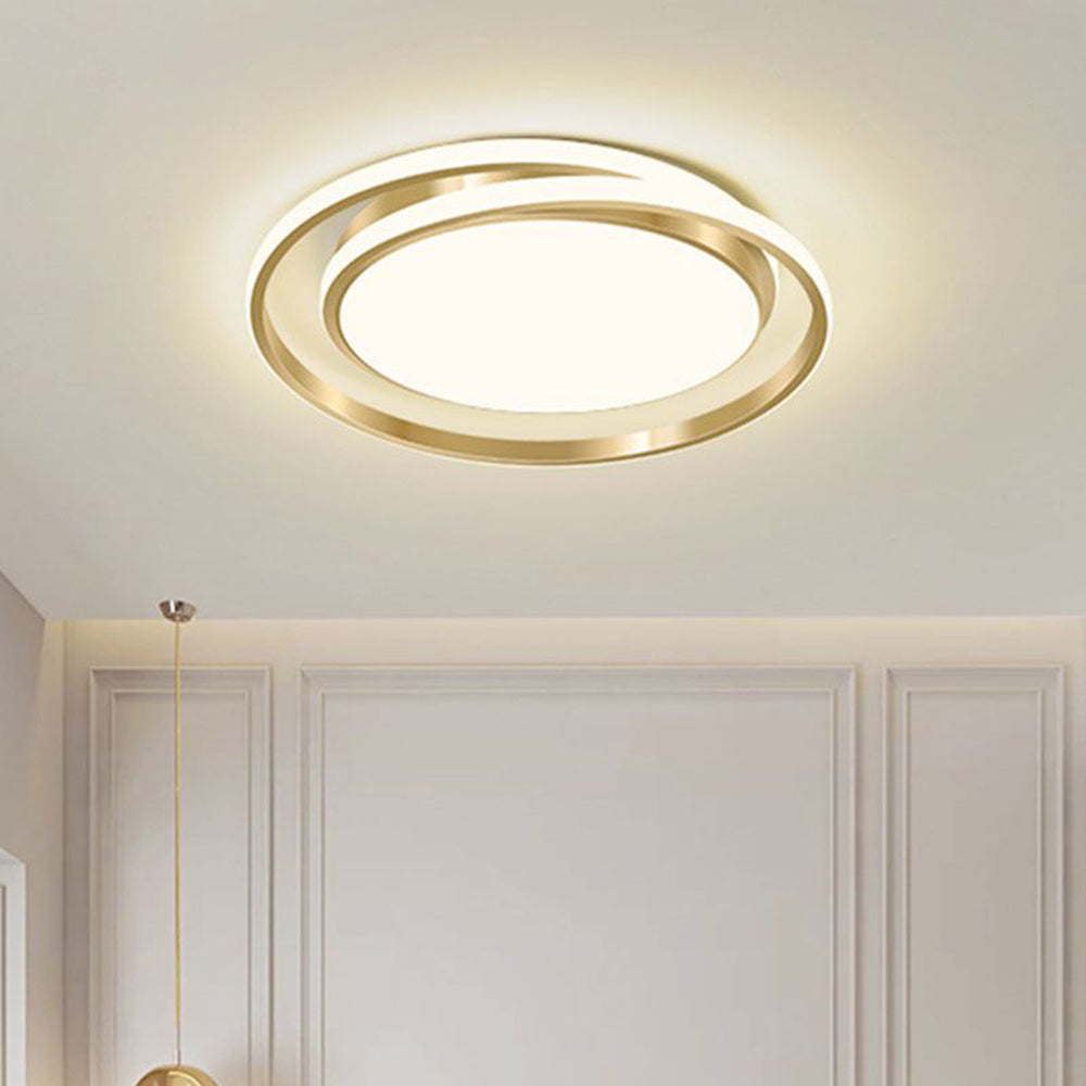 Modern LED Circle Flush Mount Ceiling Light