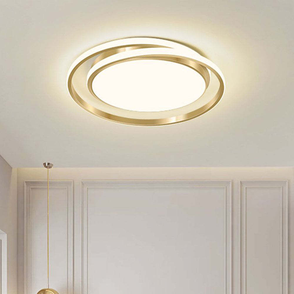 Modern LED Circle Flush Mount Ceiling Light