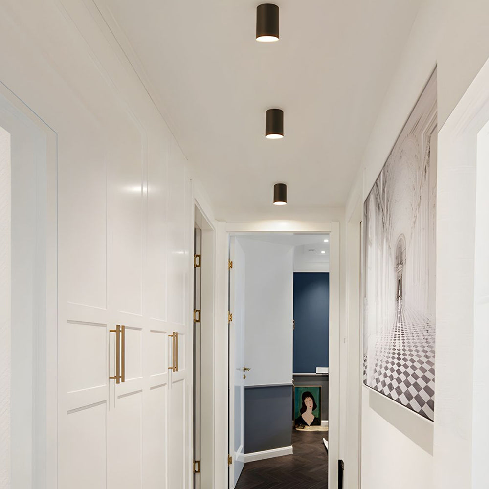 Compact Aluminum LED Ceiling Downlights For Hallway