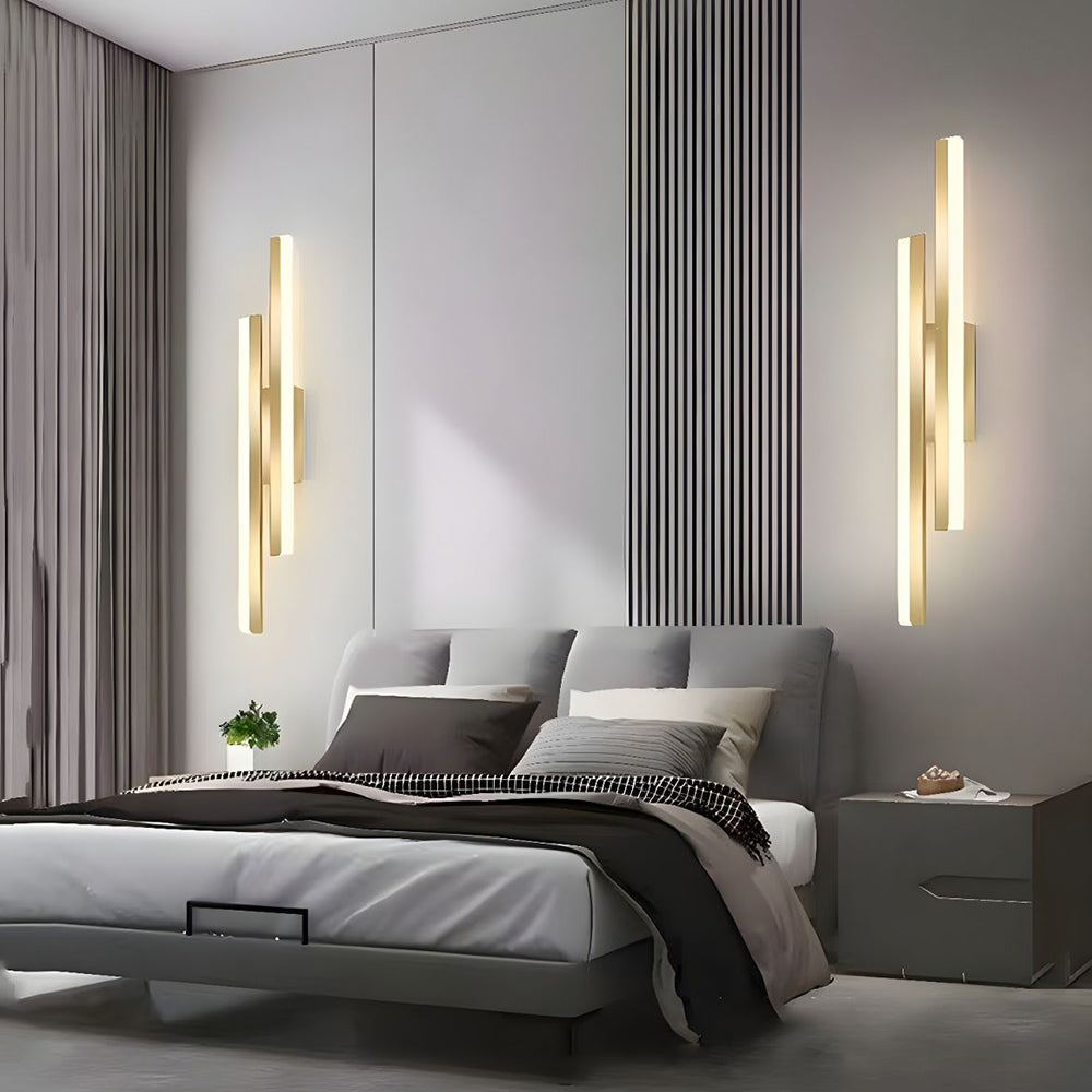 Modern Long Acrylic Wall Sconce Living Room LED Wall Lights