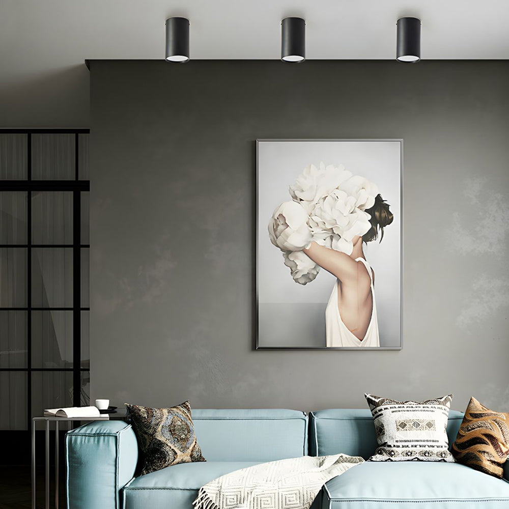 Compact Aluminum LED Ceiling Downlights For Hallway