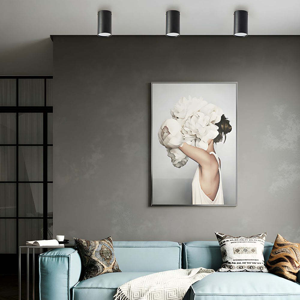 Compact Aluminum LED Ceiling Downlights For Hallway