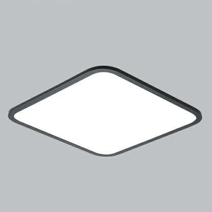 Modern Minimalist Black Acrylic LED Ceiling Light for Living Room