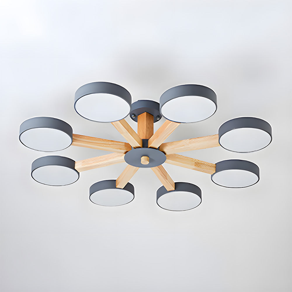 Nordic Decor Multi Round LED Living Room Ceiling Lights