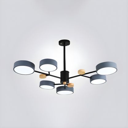 Modern Acrylic LED Hanging Light for Bedroom