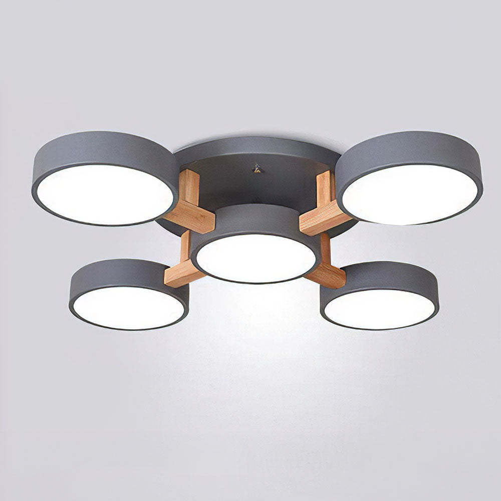 Nordic Modern Acrylic LED Living Room Ceiling Light