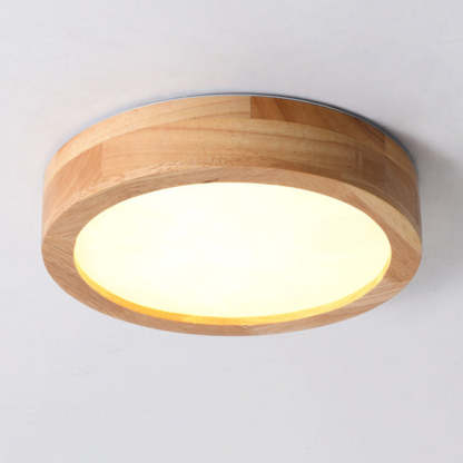 Lampsmodern Ceiling Lightings Compact LED Wood Living Room Ceiling Light