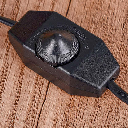 Contemporary Nordic Brown Glass Bedroom Table Lamp