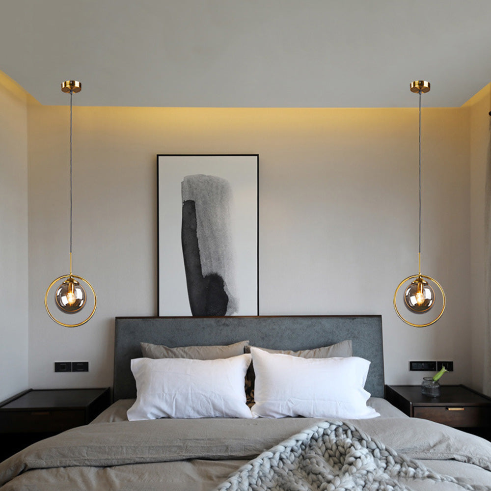 Creative Ball Glass Dining Room Pendant Light