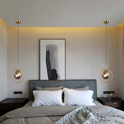 Creative Ball Glass Dining Room Pendant Light