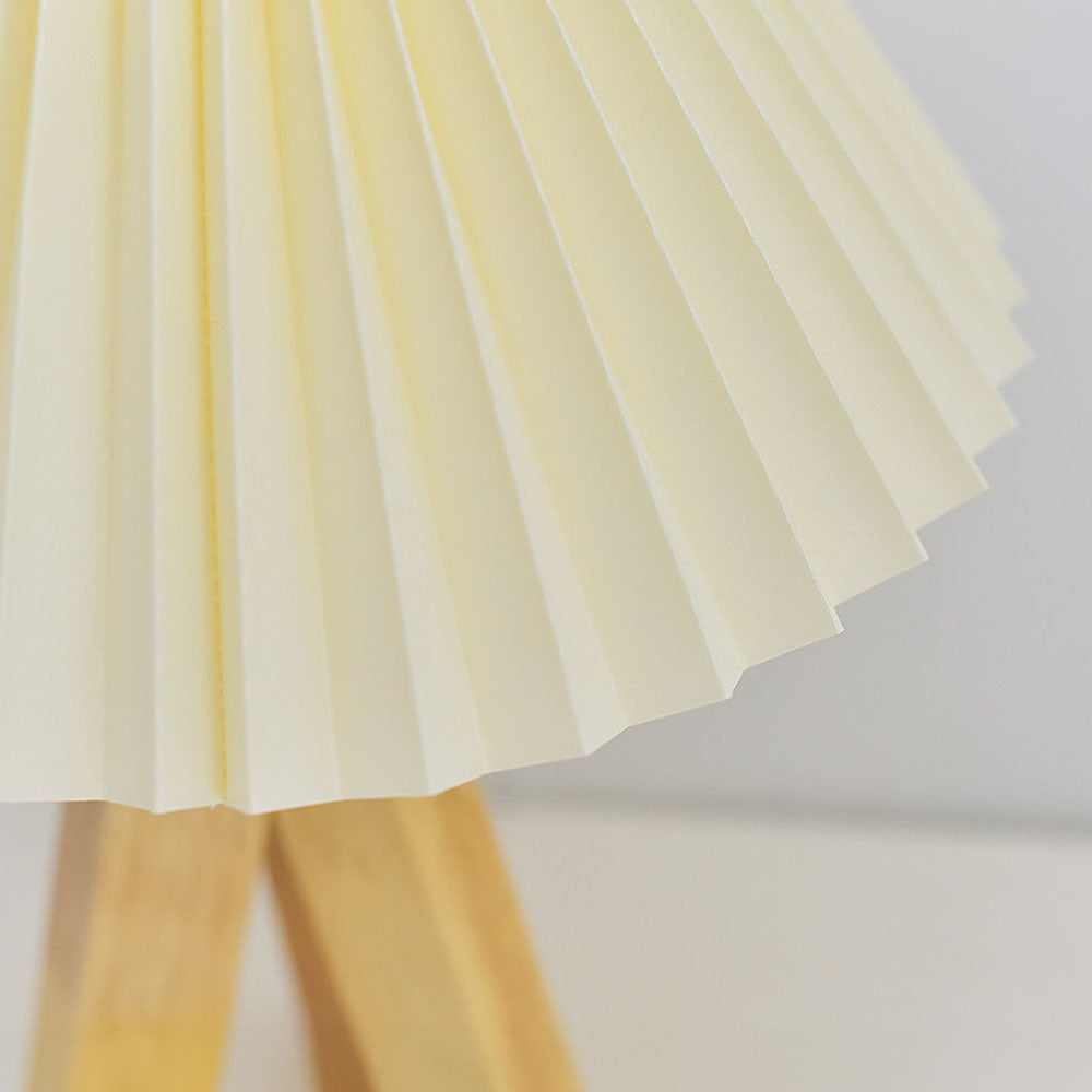 Retro Wood Simple LED Mini Bedroom Table Lamps