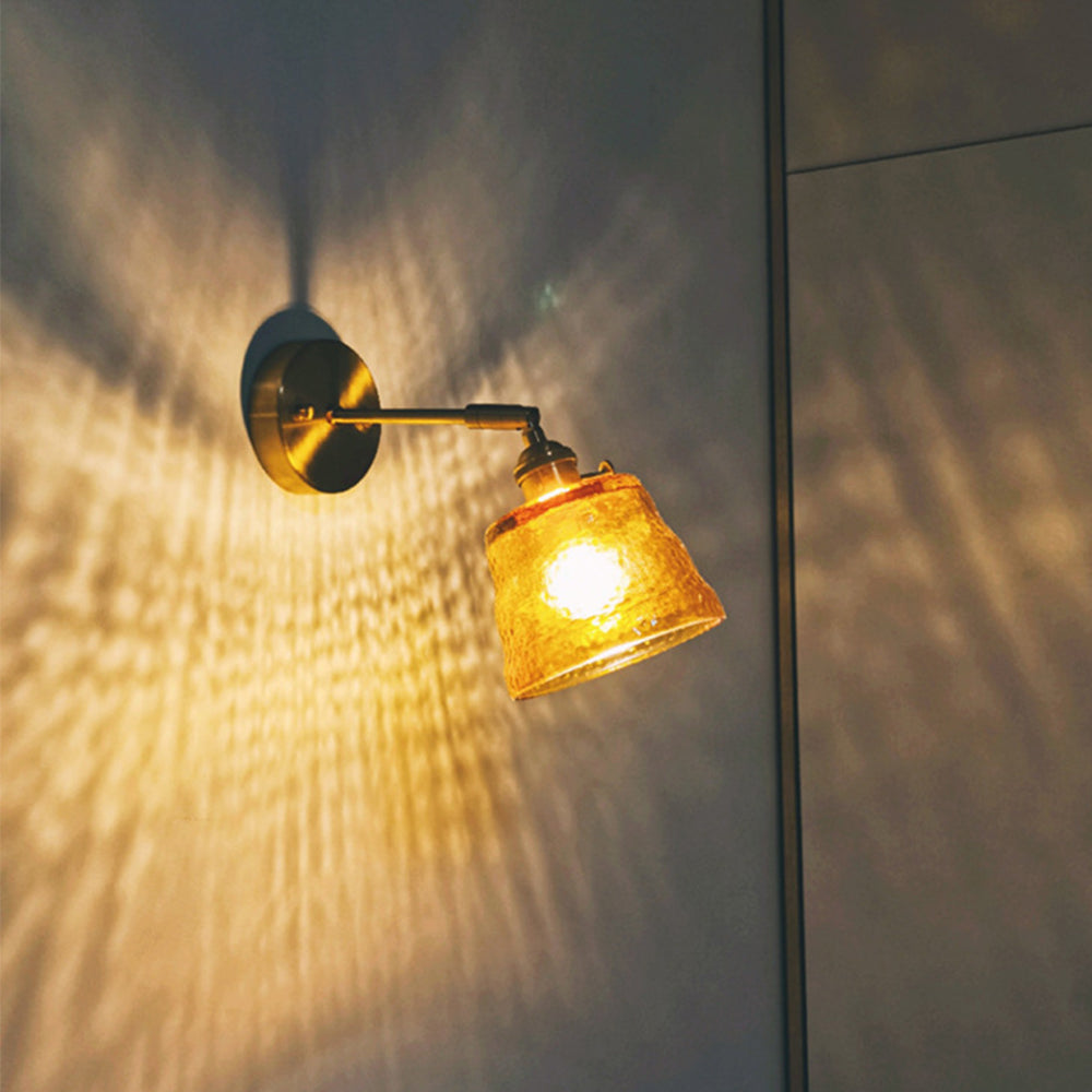 Nordic Vintage Glass Wall Sconce -Homdiy