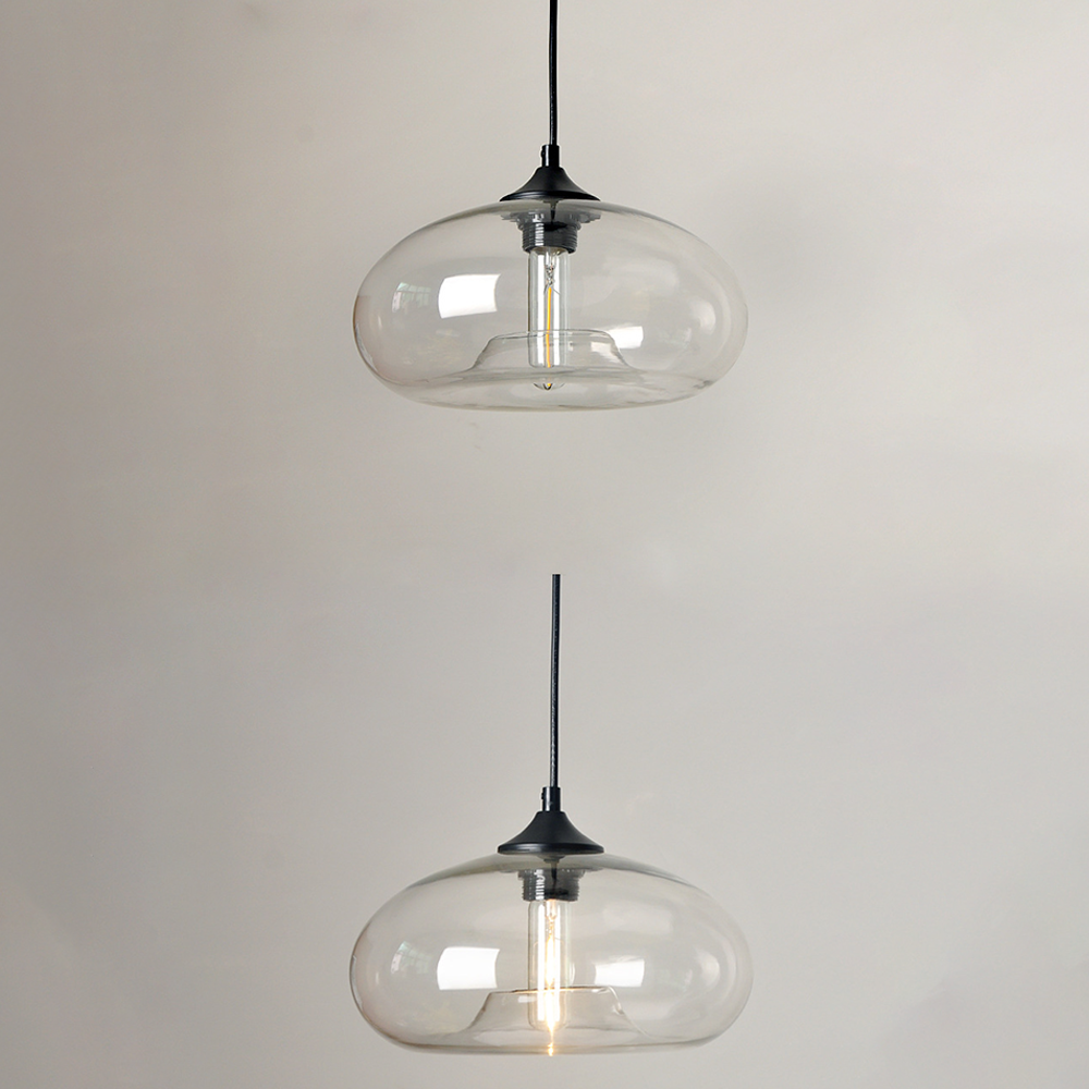 Vintage Glass Dining Room Kitchen Pendant Lights