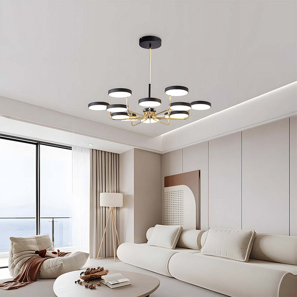Modern Iron LED Ceiling Light For Living Room