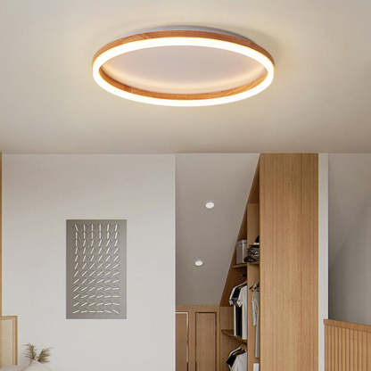 Lampsmodern Ceiling Lights Rustic Flush LED Ceiling Light for Bedroom
