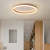 Lampsmodern Ceiling Lights Rustic Flush LED Ceiling Light for Bedroom