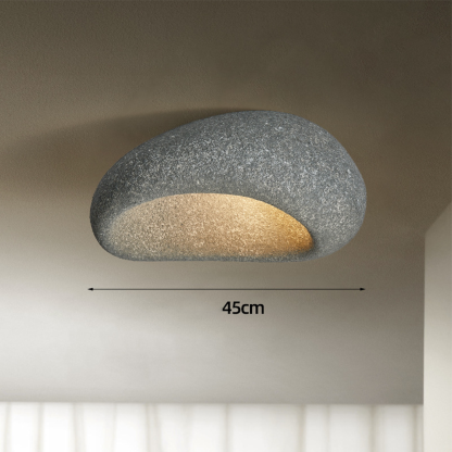 Wabi Sabi Khmara Flush Ceiling Light -Homdiy
