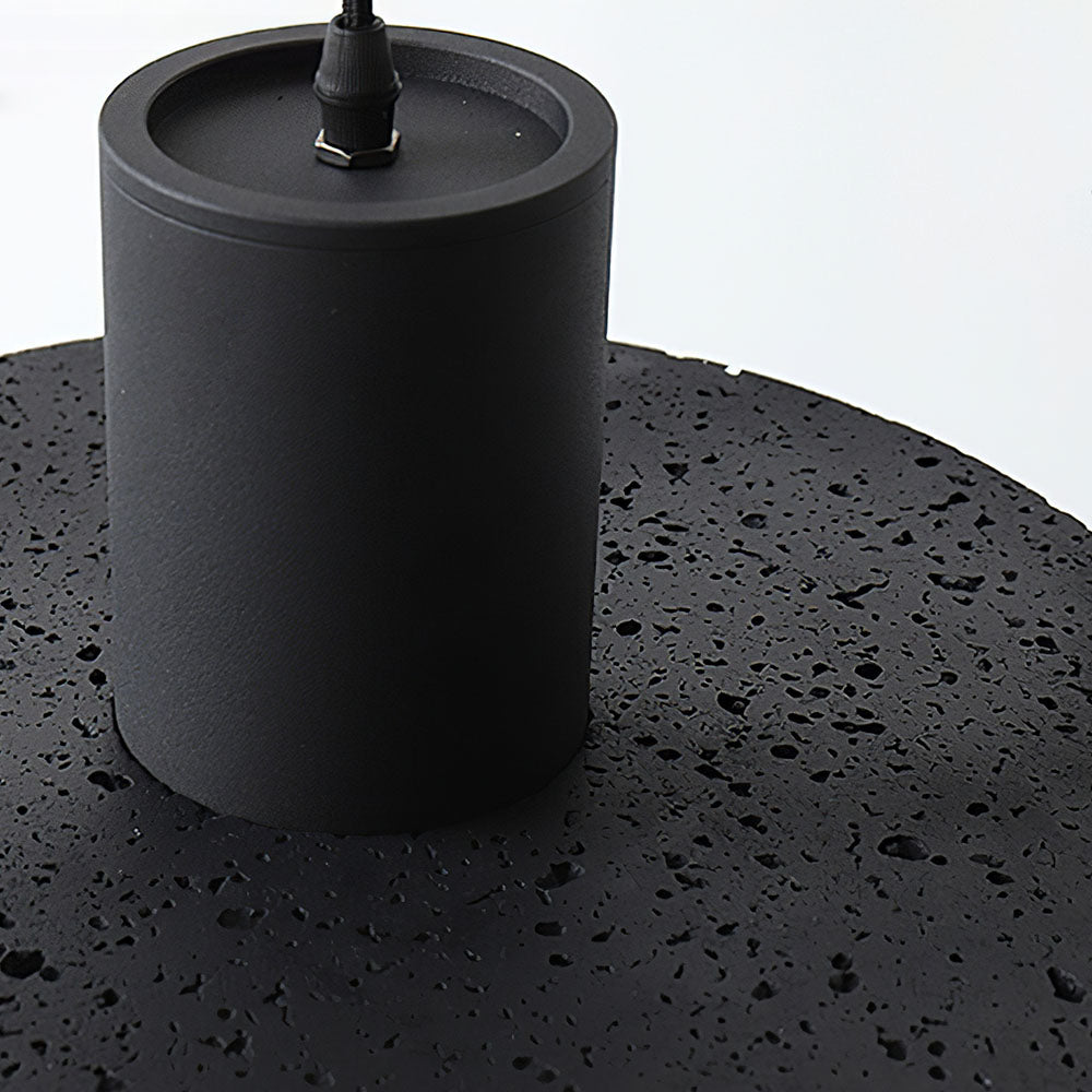 Wabi-Sabi Style Black Pendant Light For Dining Room