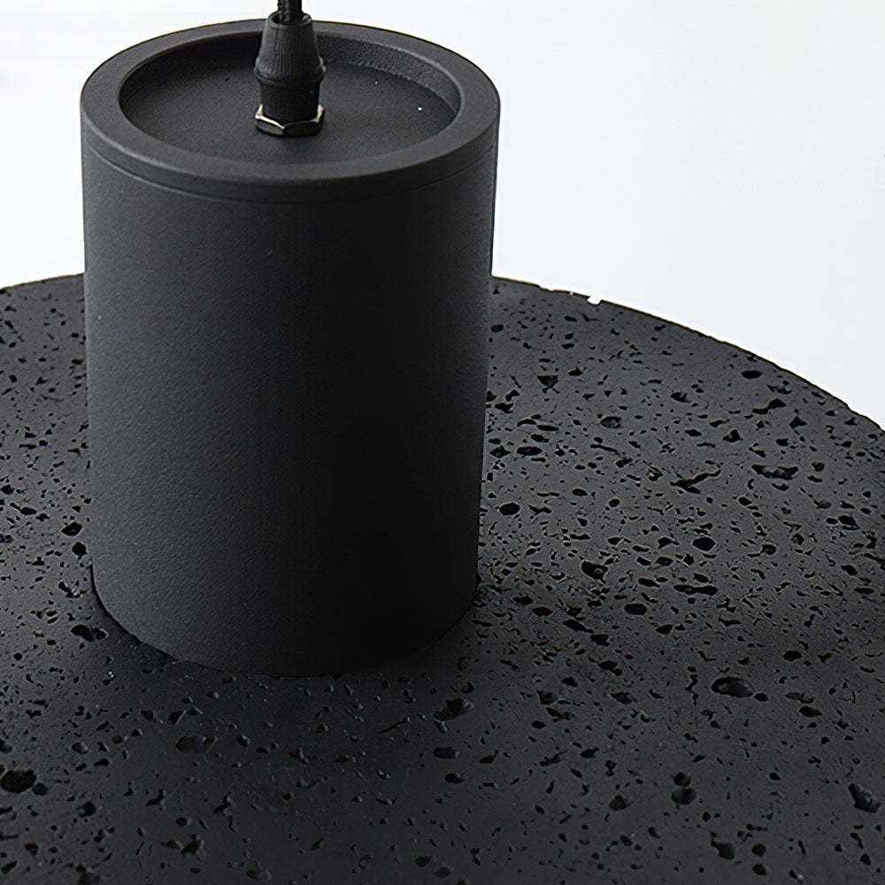 Wabi-Sabi Style Black Pendant Light For Dining Room