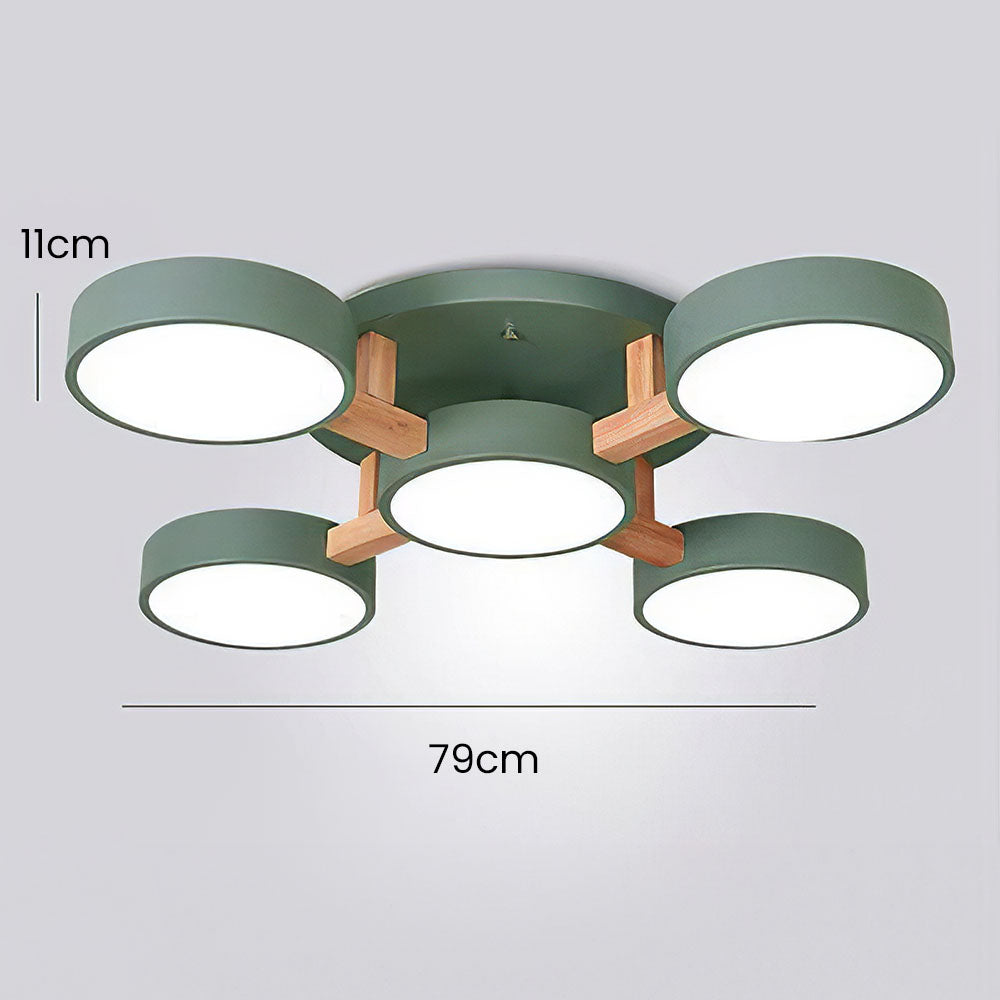 Nordic Modern Acrylic LED Living Room Ceiling Light