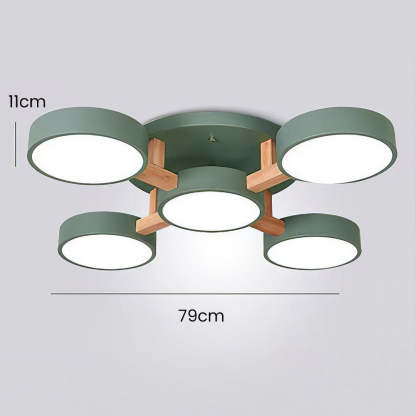 Nordic Modern Acrylic LED Living Room Ceiling Light