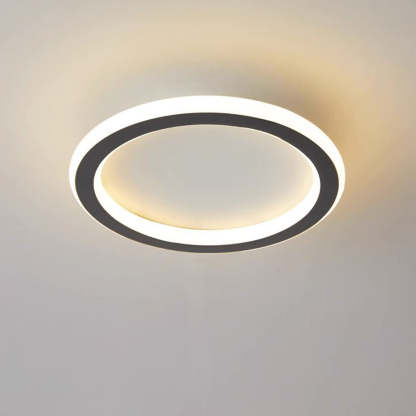 Modern Geometric Iron LED Ceiling Lights For Bedroom