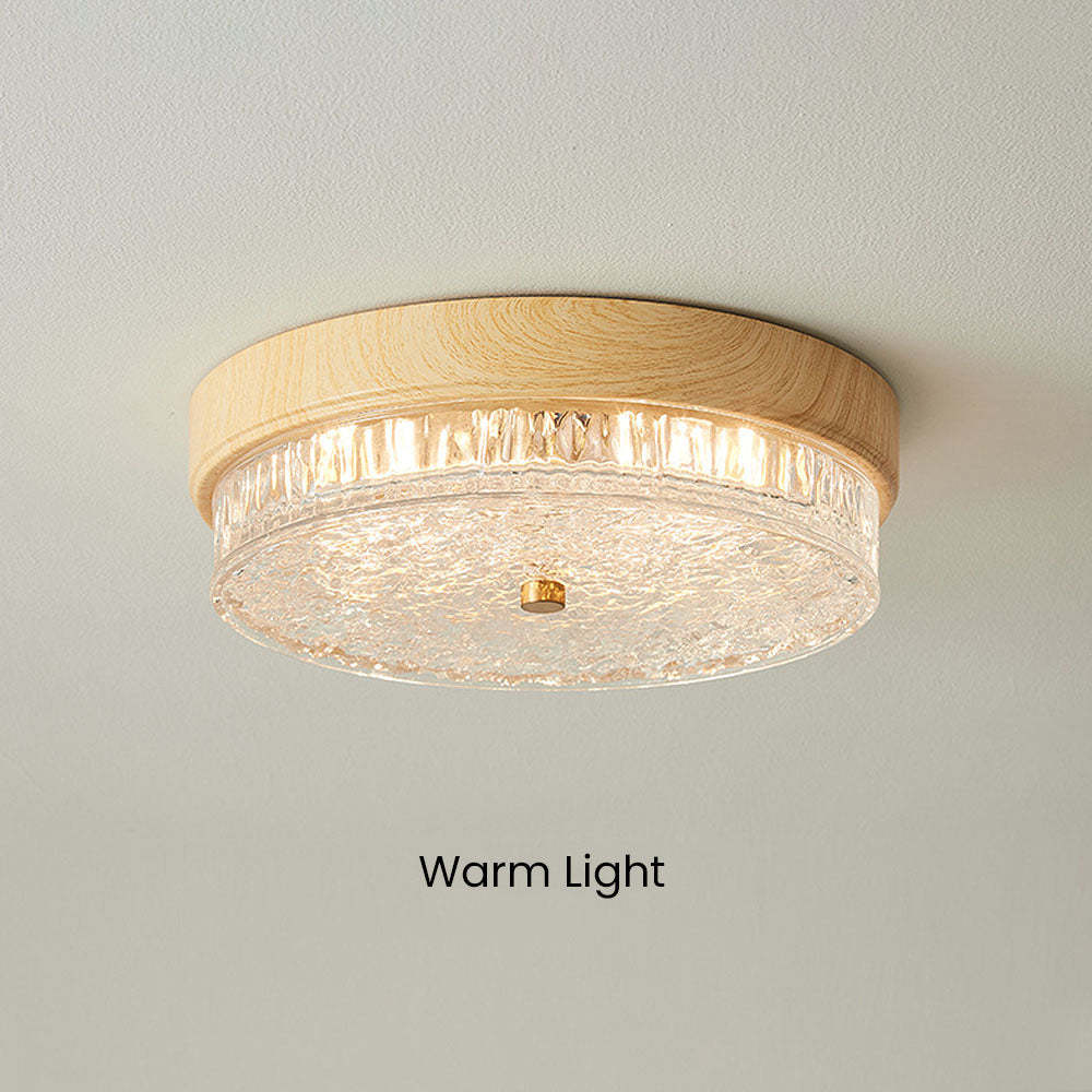 Modern Nordic Round LED Ceiling Lamp For Bedroom