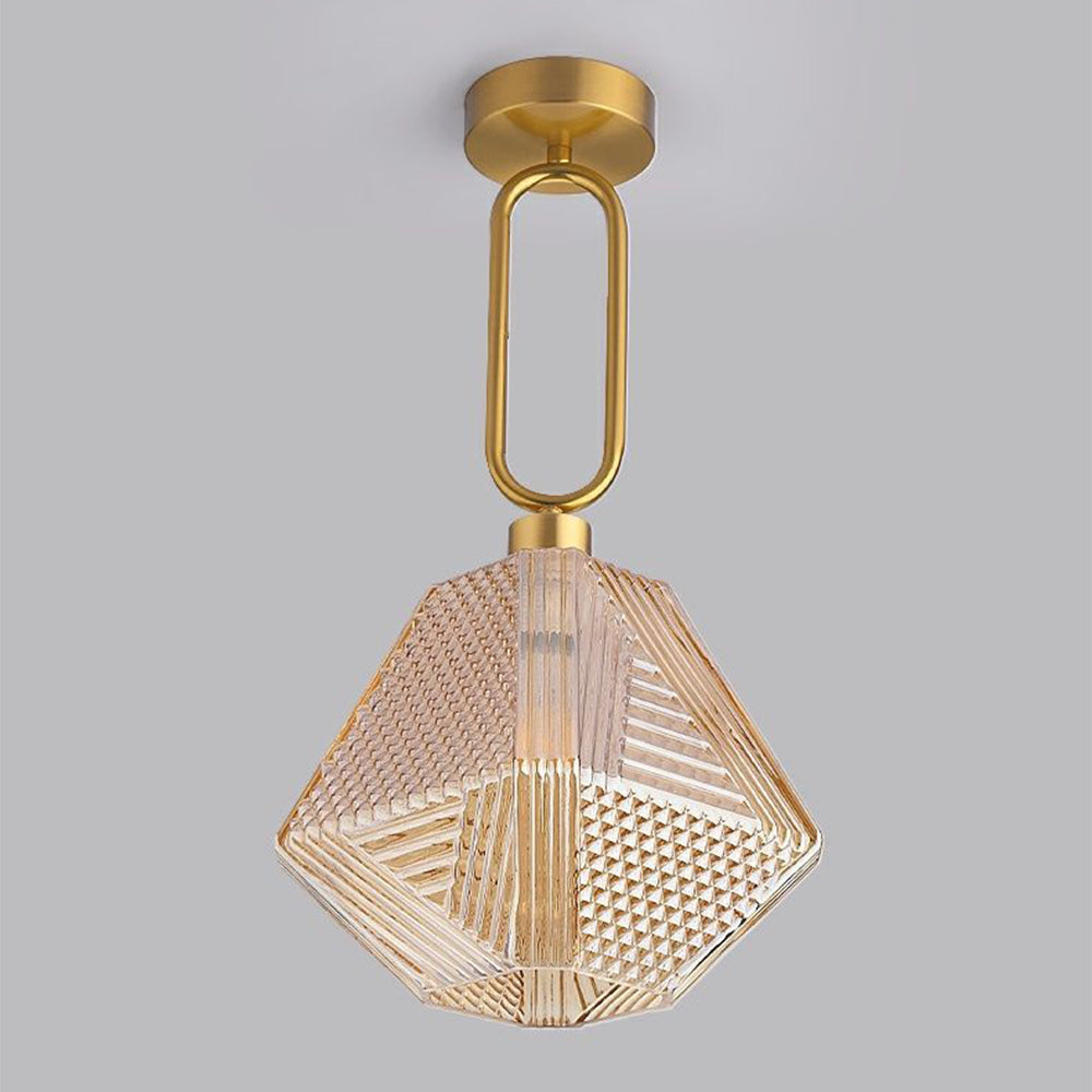 Modern Glass Hallway Ceiling Lights