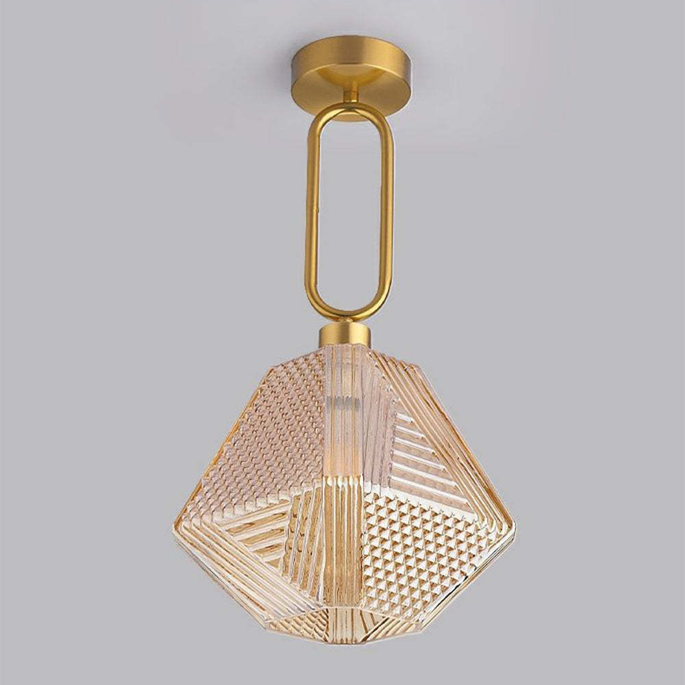 Modern Glass Hallway Ceiling Lights