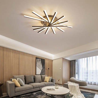 Nordic Minimalist Iron LED Ceiling Lighting