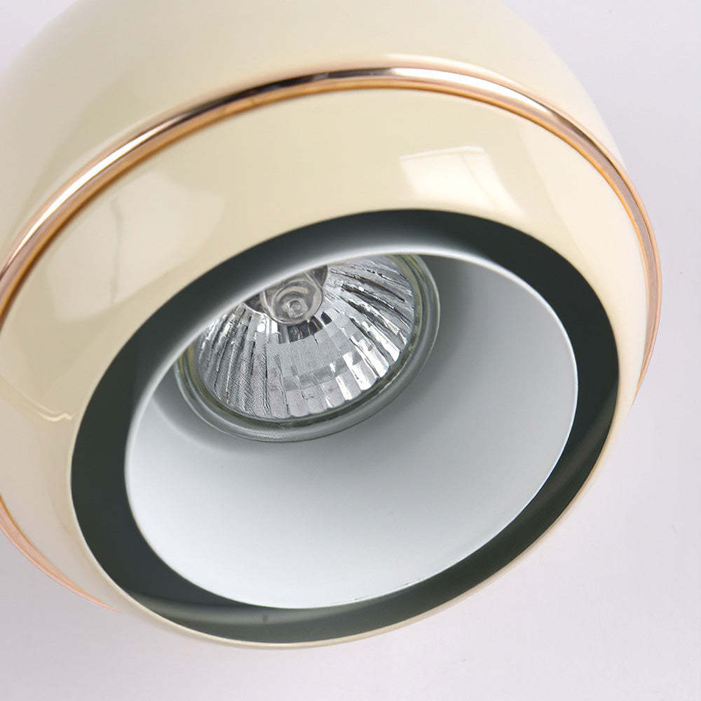 Contemporary Simple Glass White Nordic Candle Warmer Lamp