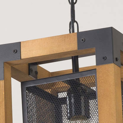 Industrial Black Metal Pendant light