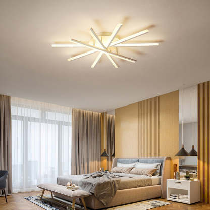 Nordic Minimalist Iron LED Ceiling Lighting