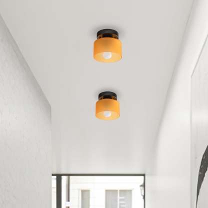 Bauhaus Glass Colorful Ceiling Lights