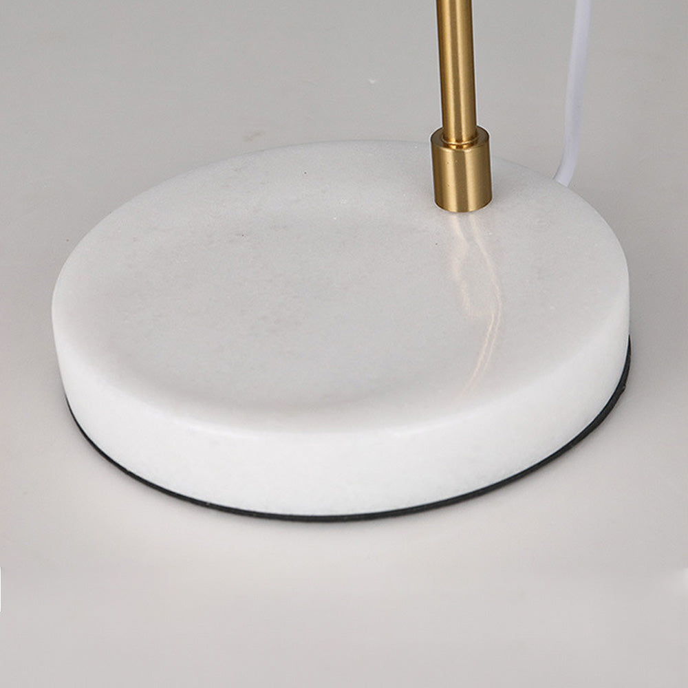 Modern White Flower Shape Glass Mini Candle Warmer Lamp