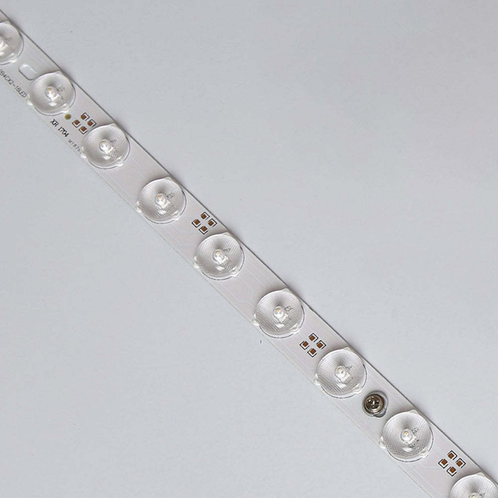 Classic Retro Wood And Acrylic LED Ceiling Light For Living Room