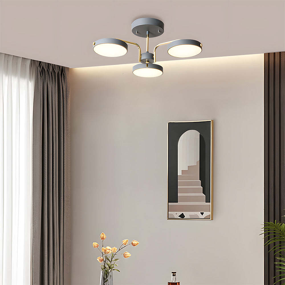 Modern Iron LED Ceiling Light For Living Room