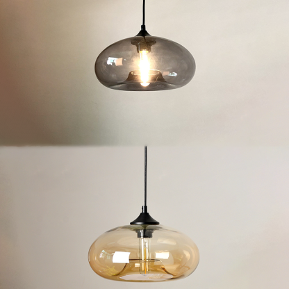 Vintage Glass Dining Room Kitchen Pendant Lights