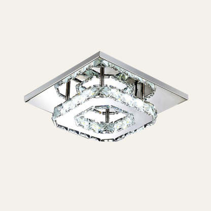 Contemporary Luxurious Crystal Hallway LED Ceiling Lights