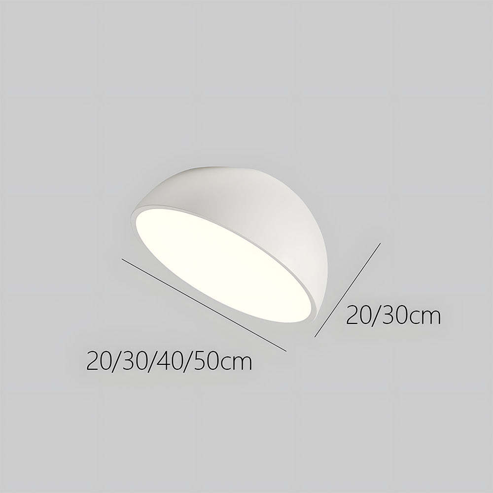 Nordic Minimalist Round Iron LED Ceiling Light for Living Room