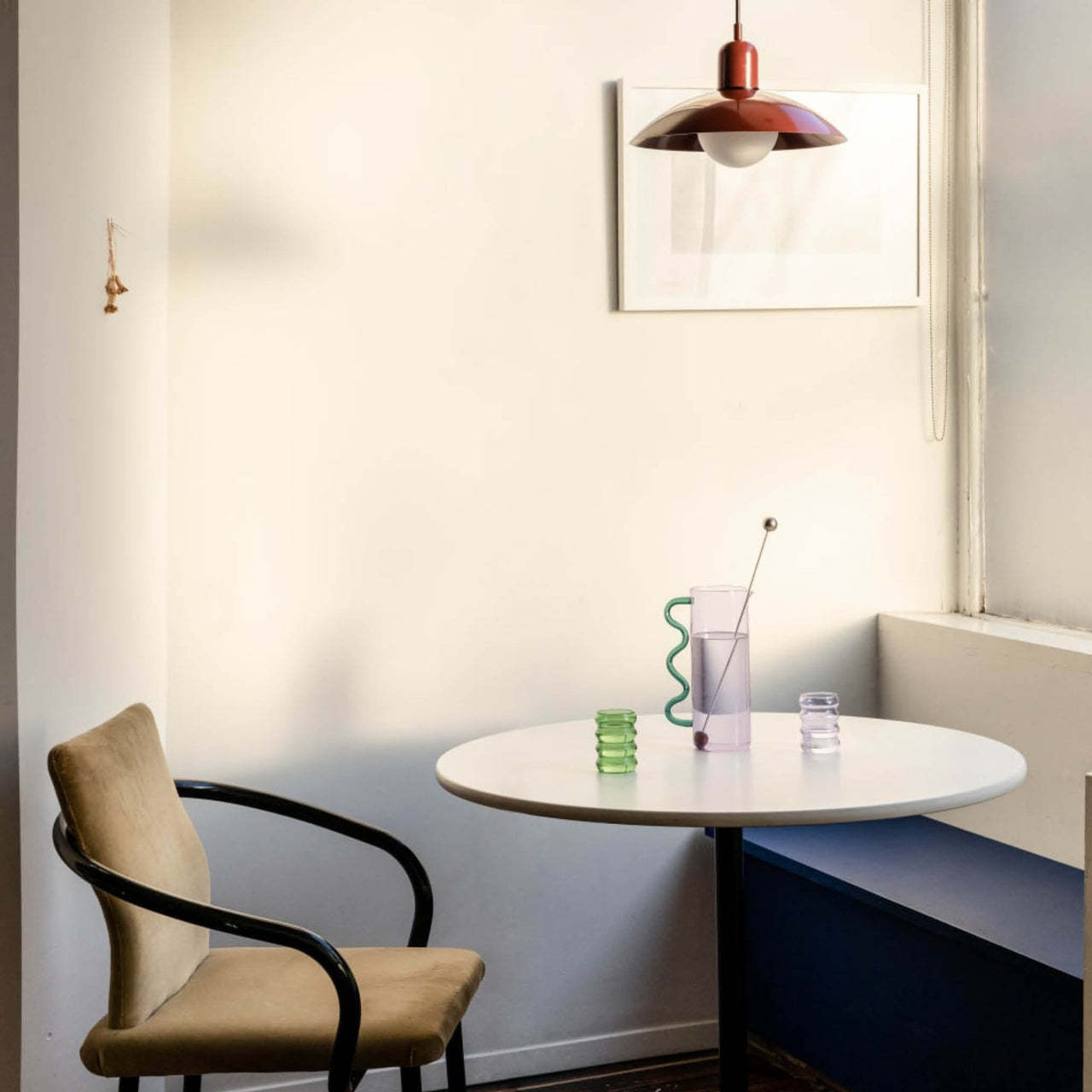 Mid Century Colorful Macaron Bauhaus Pendant Light -Homdiy