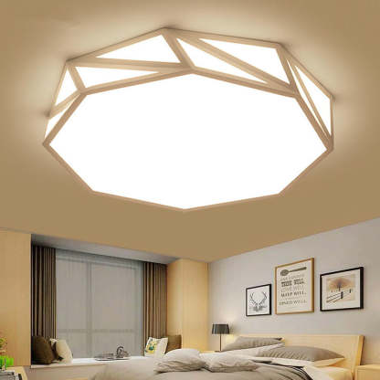 Industrial Acrylic LED Ceiling Light For Bedroom