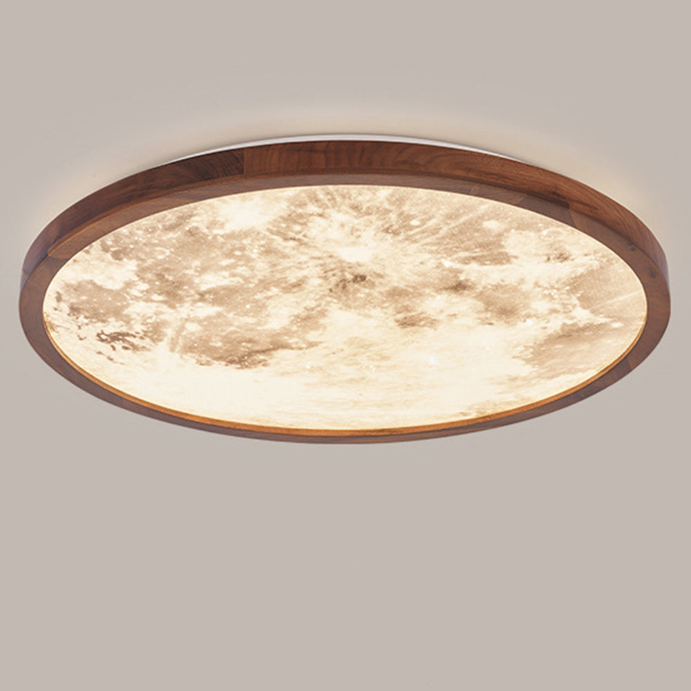 Innovative Modern Acrylic Moon Bedroom LED Ceiling Light