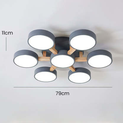 Nordic Modern Acrylic LED Living Room Ceiling Light