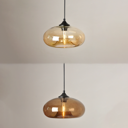 Vintage Glass Dining Room Kitchen Pendant Lights