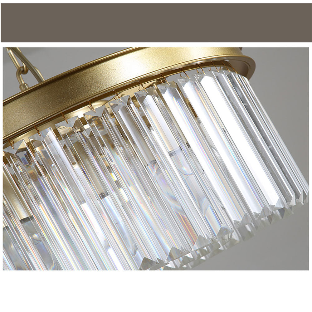 Clear Crystal Luxurious Bedroom Ceiling Lights