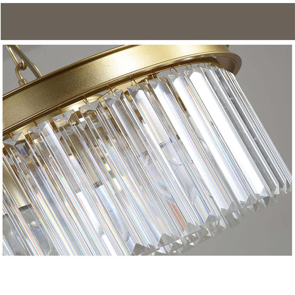 Clear Crystal Luxurious Bedroom Ceiling Lights